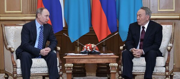 Путин поблагодарил Назарбаева - Sputnik Казахстан