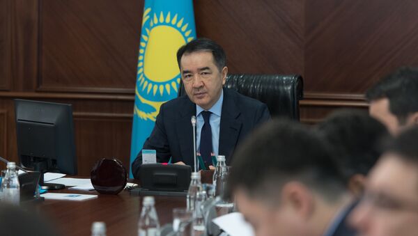 Премьер-Министр РК Бакытжан Сагинтаев - Sputnik Казахстан