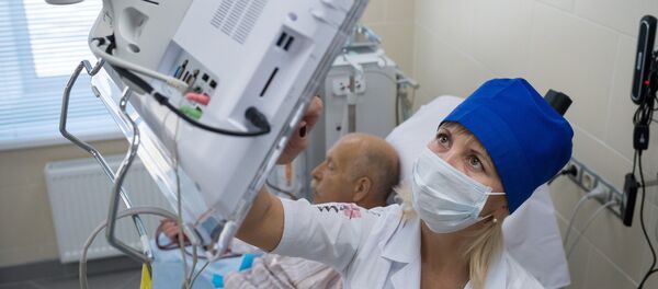 Архивное фото медицинской палаты Архивное фото медицинской палаты - Sputnik Казахстан