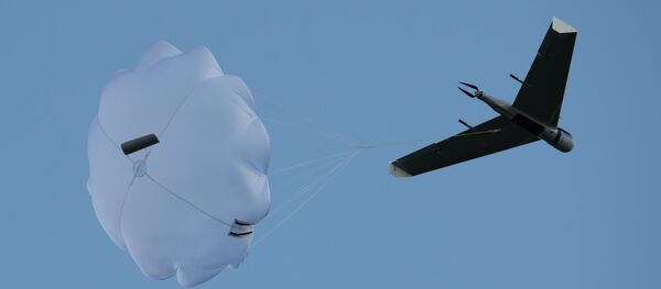 Демонстрационные полеты беспилотного летательного аппарата в Московской области Демонстрационные полеты беспилотного летательного аппарата в Московской области - Sputnik Казахстан