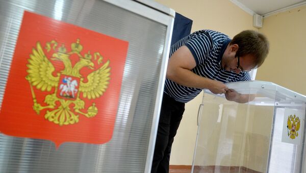 Подготовка избирательных участков к выборам в Госдуму России - Sputnik Қазақстан