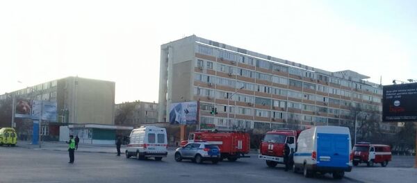 Эвакуация дома в Актау - Sputnik Казахстан