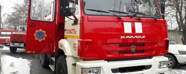 Пожарная машина, архивное фото - Sputnik Казахстан