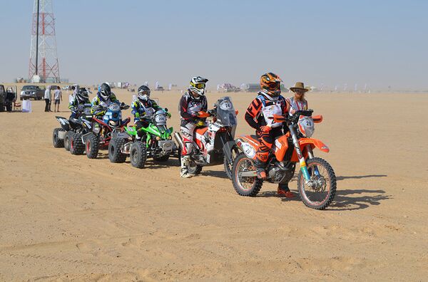 Квадроциклы Astana Motorsports на Dubai International Baja-2017 Квадроциклы Astana Motorsports на Dubai International Baja-2017 - Sputnik Казахстан