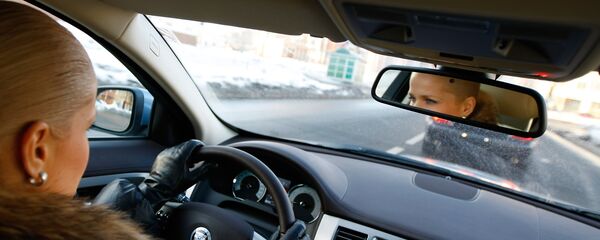 Женщина за рулем, фото из архива - Sputnik Казахстан