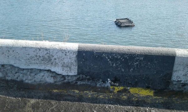 Внедорожник упал в реку Ульба в Усть-Каменогорске - Sputnik Казахстан