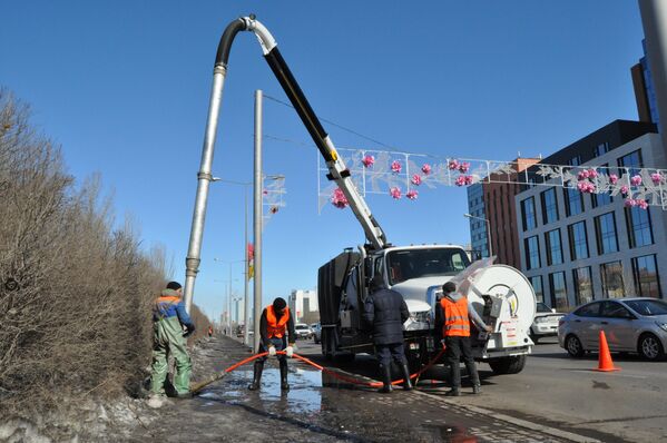 Каналопромывочная машина - Sputnik Казахстан