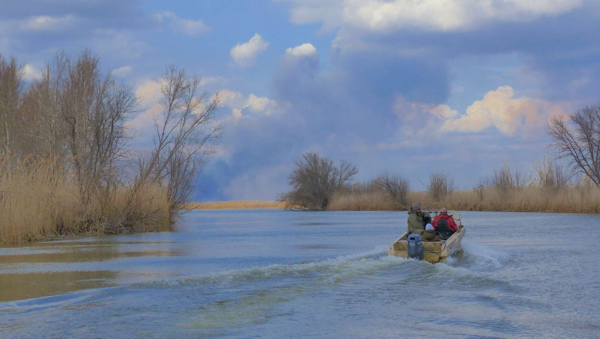 Рыбалка на реке Кизань Астраханской области