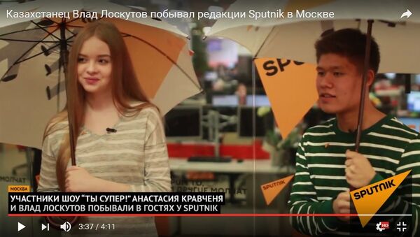 Влад Лоскутов побывал в редакции Sputnik в Москве - Sputnik Казахстан