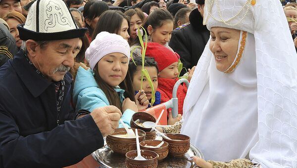 Празднование Наурыза, архивное фото - Sputnik Казахстан