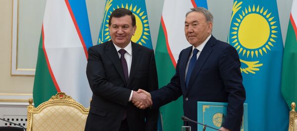 Первый визит Шавката Мирзиеева в Казахстан Первый визит Шавката Мирзиеева в Казахстан - Sputnik Казахстан