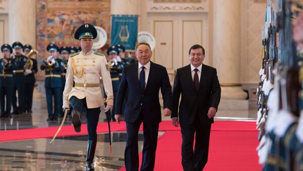 Первый визит президента Узбекистана Шавката Мирзиеева в Казахстан - Sputnik Казахстан