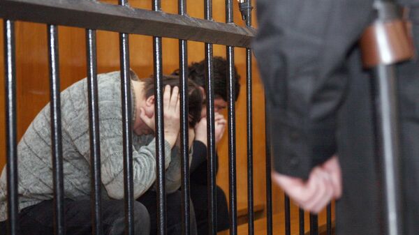 Задержанные, фото из архива - Sputnik Казахстан