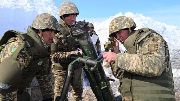 Специалисты артиллерии ВС РК - Sputnik Казахстан
