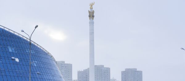 Монумент Қазақ елі в Астане Монумент Қазақ елі в Астане - Sputnik Казахстан