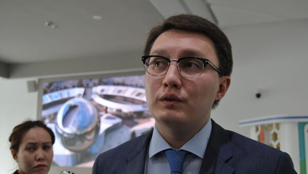 Директор департамента коммерциализации национальной компании Астана ЭКСПО–2017 Даулет Еркимбаев - Sputnik Казахстан