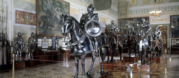 В Рыцарском зале Эрмитажа - Sputnik Казахстан