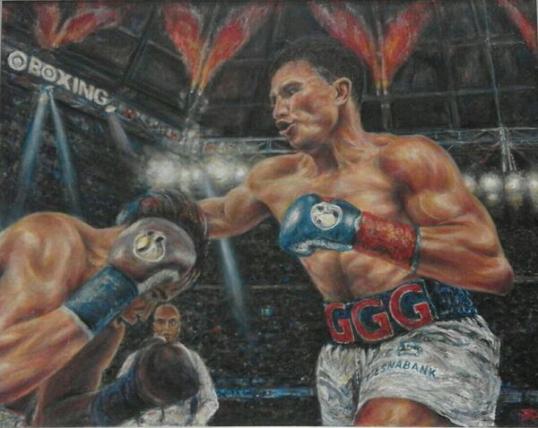 Картина Бой Головкин-Лемье - Sputnik Казахстан