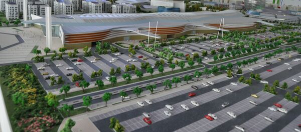 Макет международной выставки ЭКСПО-2017 в Астане Макет международной выставки ЭКСПО-2017 в Астане - Sputnik Казахстан