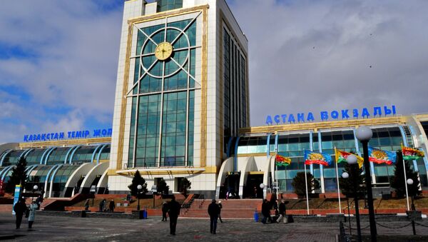 Железнодорожный вокзал в Астане - Sputnik Казахстан