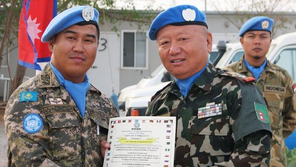Подполковник Аскар Кожагалиев стал командиром базы военных наблюдателей ООН - Sputnik Казахстан