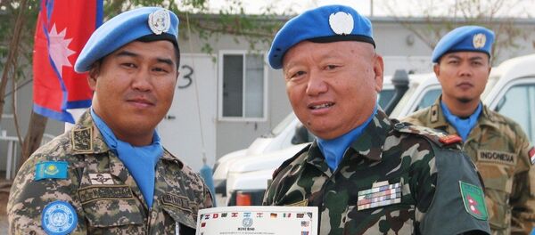 Подполковник Аскар Кожагалиев стал командиром базы военных наблюдателей ООН Подполковник Аскар Кожагалиев стал командиром базы военных наблюдателей ООН - Sputnik Казахстан