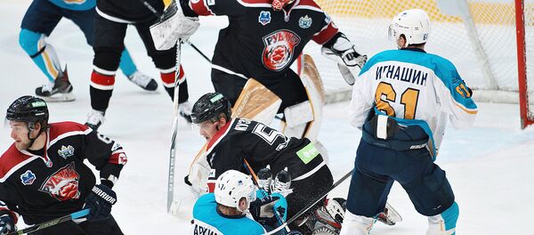 Архивное фото матча ХК Торпедо - Рубин Архивное фото матча ХК Торпедо - Рубин - Sputnik Казахстан