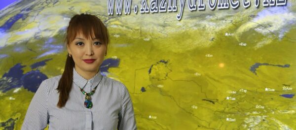 ведущий инженер-синоптик РГП Казгидромет Зайна Кульжабаева ведущий инженер-синоптик РГП Казгидромет Зайна Кульжабаева - Sputnik Казахстан