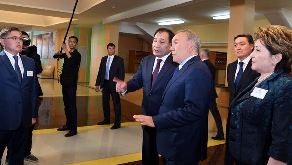 Нурсултан Назарбаев с рабочим визитом в Мангистауской области - Sputnik Казахстан