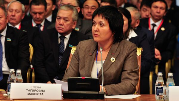 Судья Елена Максюта - Sputnik Казахстан