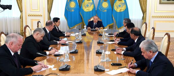 Глава Казахстана встретился с руководителями делегаций, прибывших в Астану на 12-ю Встречу секретарей советов безопасности стран ШОС - Sputnik Казахстан