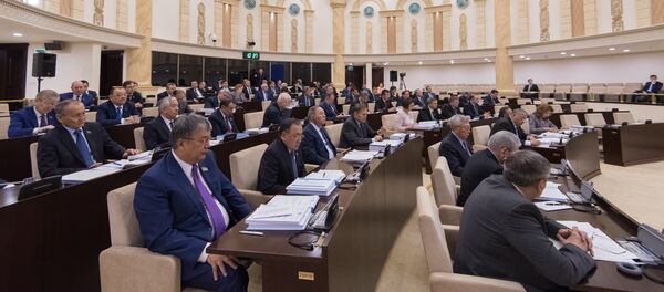 Пленарное заседание сената парламента РК, архивное фото - Sputnik Казахстан