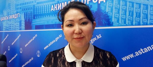 Руководитель отдела дошкольного образования и обучения УО Астаны Анар Смакова - Sputnik Казахстан