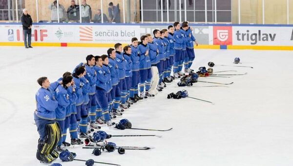 Юниорская сборная Казахстана (U-18) по хоккею - Sputnik Казахстан