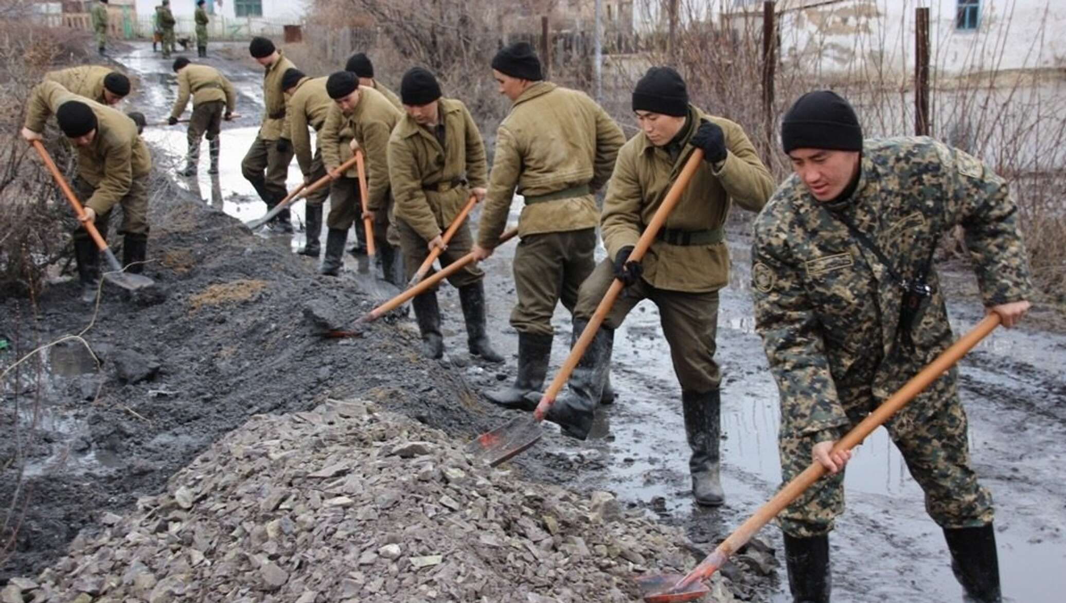 В каких районах казахстана паводки