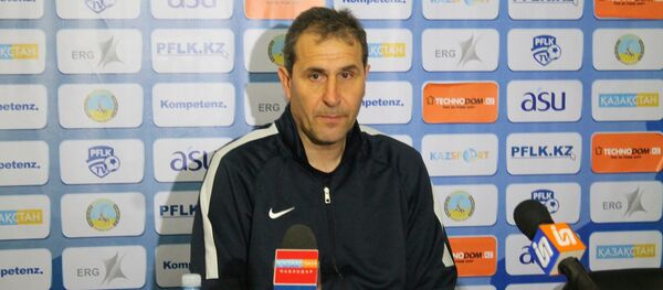 Главный тренер ФК Иртыш Димитр Димитров Главный тренер ФК Иртыш Димитр Димитров - Sputnik Казахстан