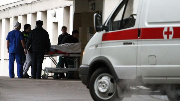 Доставка пострадавших в больницу, архивное фото - Sputnik Казахстан