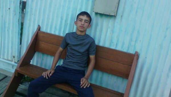 Ученик 11 класса Тимурбек Жамаладдинов, спасший девочку от пьяного мужчины - Sputnik Казахстан