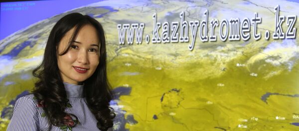 синоптик Казгидромет Молдир Ескалиева синоптик Казгидромет Молдир Ескалиева - Sputnik Казахстан