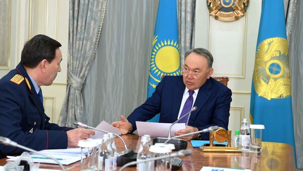 Назарбаева проинформировали о паводковой ситуации в Казахстане - Sputnik Казахстан
