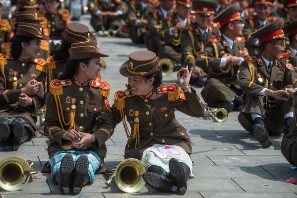 Праздничные мероприятия, посвященные 105-й годовщине со дня рождения Ким Ир Сена, в КНДР - Sputnik Казахстан