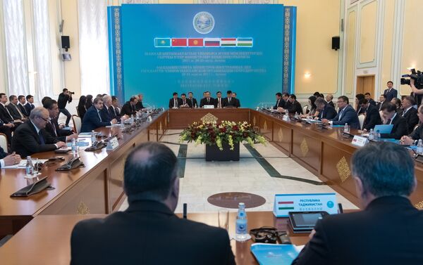 Заседание Совета министров иностранных дел стран ШОС в Астане - Sputnik Казахстан