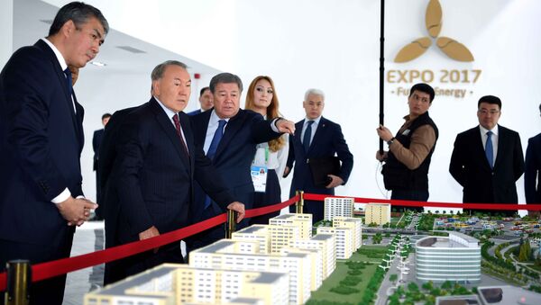 Нурсултан Назарбаев на совещании по развитию Астаны и подготовке к ЭКСПО - Sputnik Казахстан