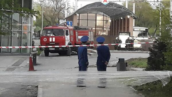 Эвакуация пассажиров метро в Алматы - Sputnik Казахстан