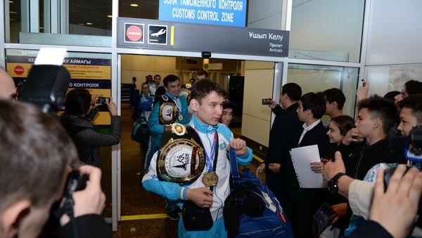 Сборная Казахстана по рукопашному бою вернулась с чемпионата мира - Sputnik Казахстан