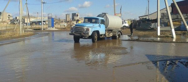 Противопаводковые мероприятия в районе Сарыарка - Sputnik Казахстан