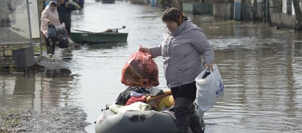 Паводок в Северо-Казахстанской области  - Sputnik Казахстан