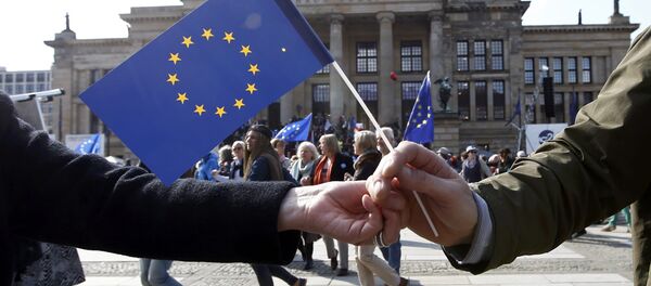 Флаг Евросоюза - Sputnik Қазақстан