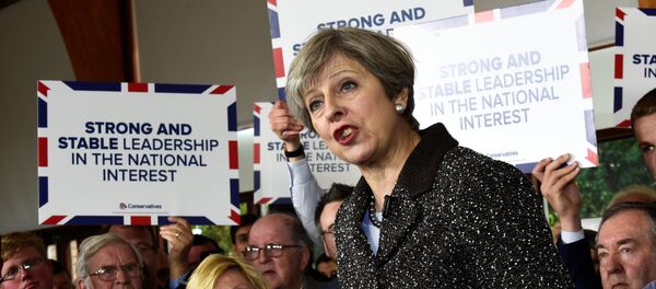 Премьер-министр Великобритании Тереза ​​Мэй - Sputnik Казахстан