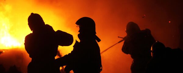 Архивное фото пожара - Sputnik Казахстан